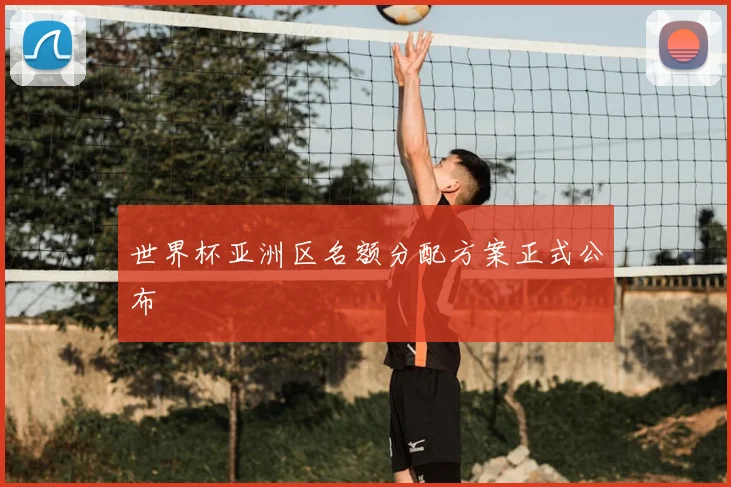 世界杯亚洲区名额分配方案正式公布
